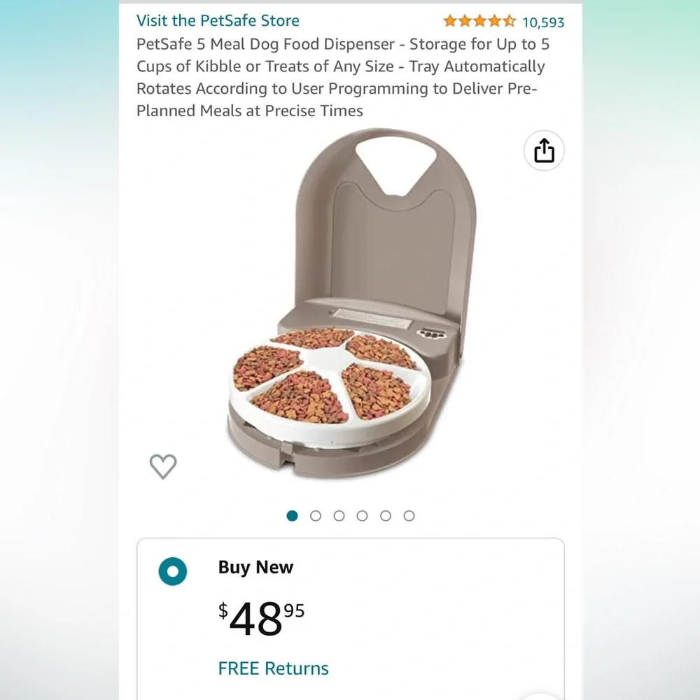 Automatic cat feeder